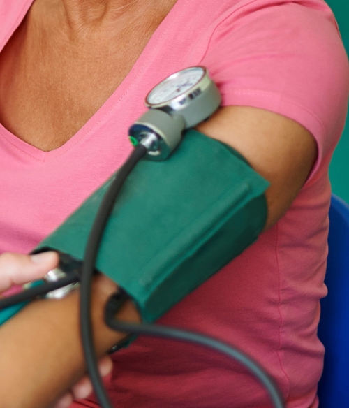 Image of a blood pressure cuff