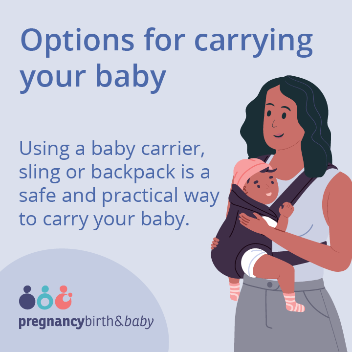 Options to carry your baby