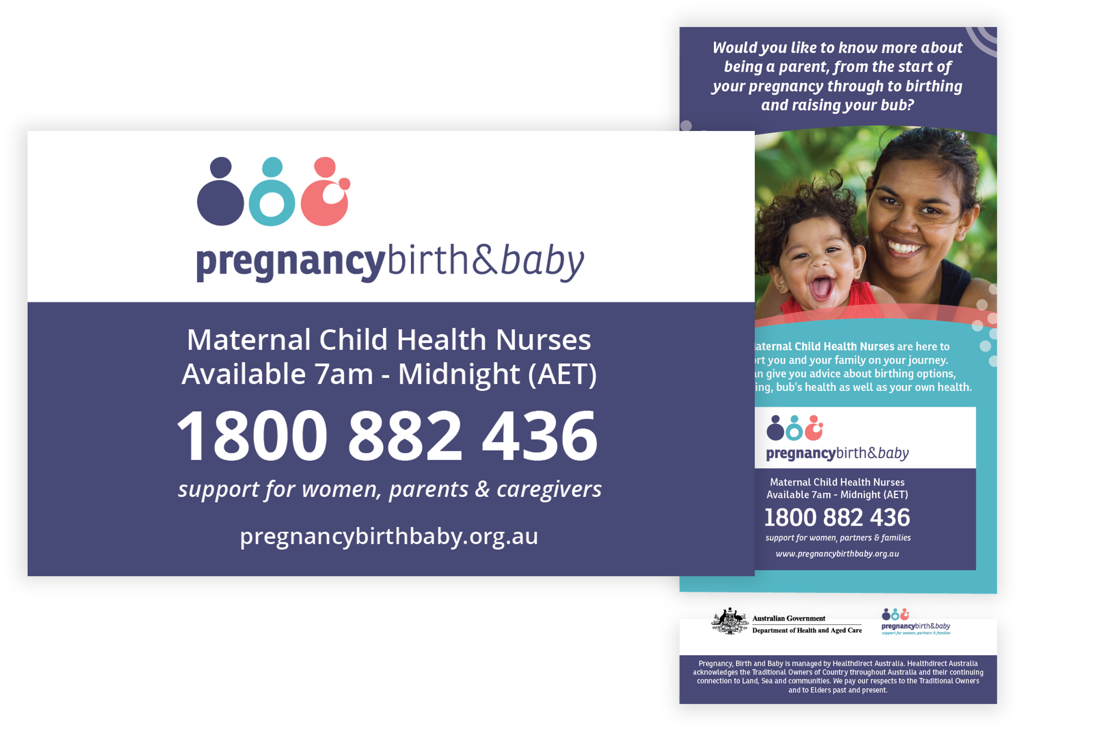 Magnets and stickers available from Pregnancy birth and baby