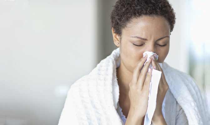 What causes nasal congestion